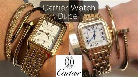 similare anello cartier panthere|cartier panther watch dupe.